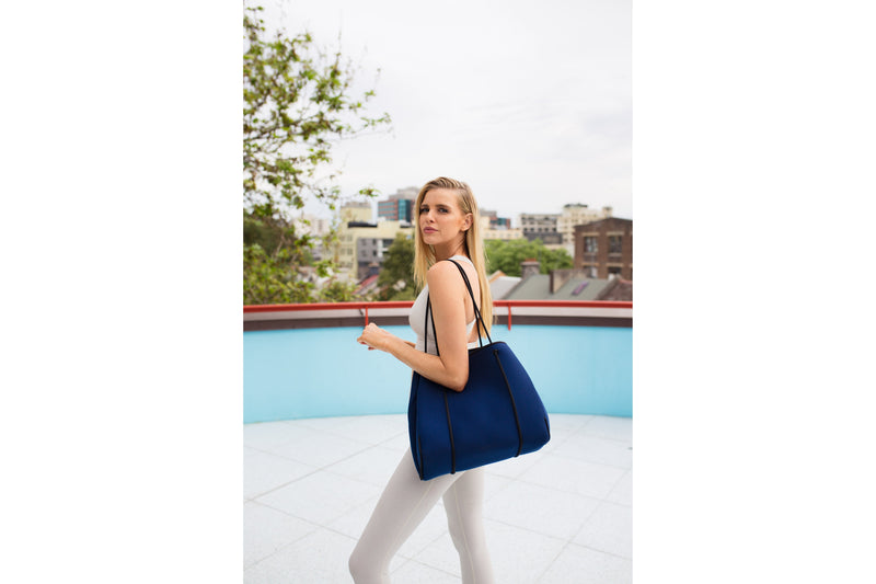 Deep Navy Fitness Tote