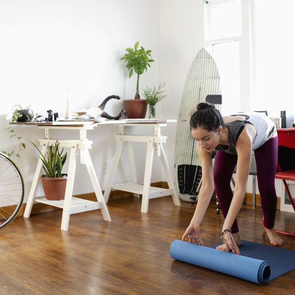 How to Roll Up a Manduka Yoga Mat (to keep it clean) + BONUS