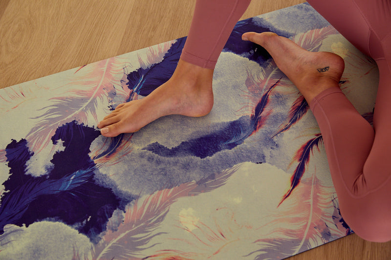 Yoga Mat: MOROCCAN FEATHER